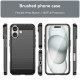 Techsuit  Carbon Silicone  iPhone 16 Plus  Black