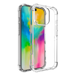 Techsuit  Shockproof Clear Silicone  iPhone 16 Pro  Clear