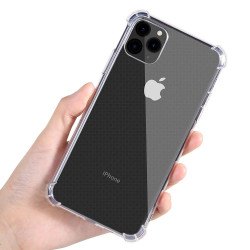 Techsuit  Shockproof Clear Silicone  iPhone 16 Pro  Clear