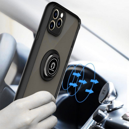 Techsuit Glinth iPhone 16 Pro Black Techsuit Glinth iPhone 16 Pro Black
