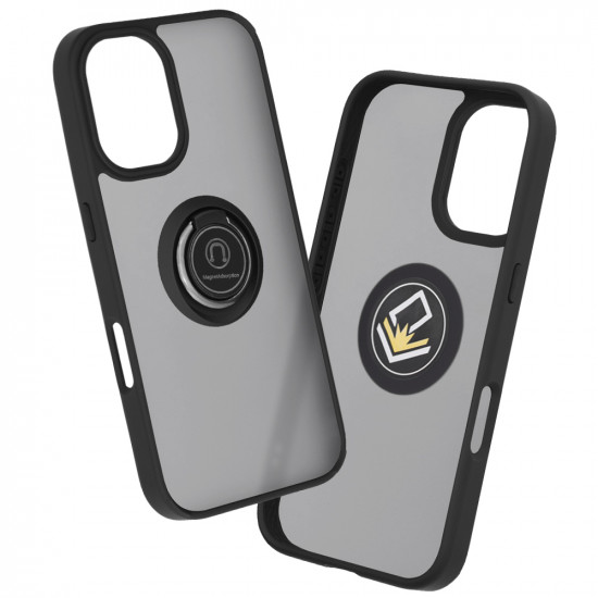 Techsuit Glinth iPhone 16 Black Techsuit Glinth iPhone 16 Black