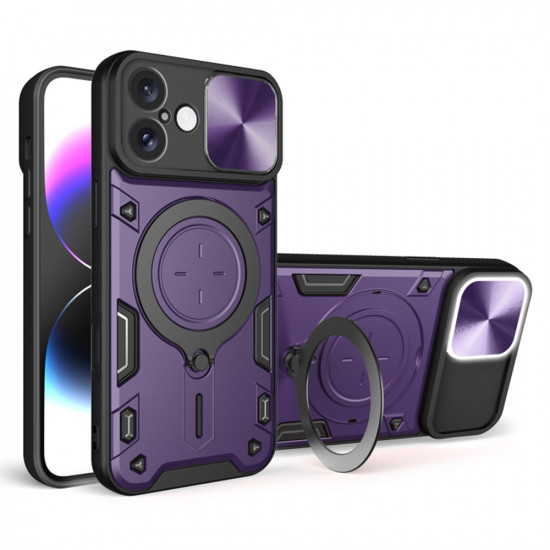 Techsuit  CamGuard Pro  iPhone 16  Purple