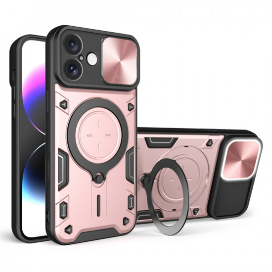 Techsuit  CamGuard Pro  iPhone 16 Plus  Rose Gold