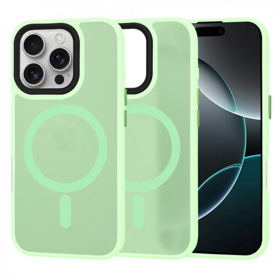 Techsuit  HaloFrost MagSafe Series  iPhone 16 Pro  Light Green