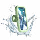 Techsuit  Phone Holder (LC 999)  Wall Box Case, Anti Fog, Retractable, Adjustable, Waterproof, for 4 7inch Phones  Green