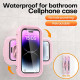 Techsuit  Phone Holder (LC 999)  Wall Box Case, Anti Fog, Retractable, Adjustable, Waterproof, for 4 7inch Phones  Purple