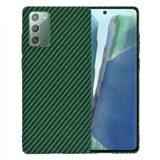 Techsuit  Carbonite FiberShell  Samsung Galaxy Note 20 4G / Note 20 5G  Green