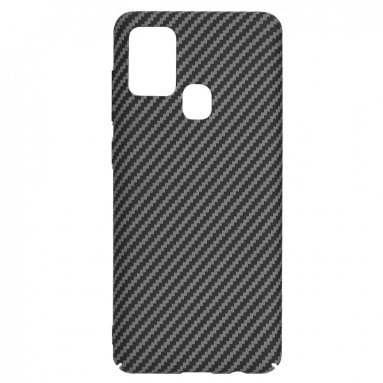 Techsuit  Carbonite FiberShell  Samsung Galaxy A21s  Black