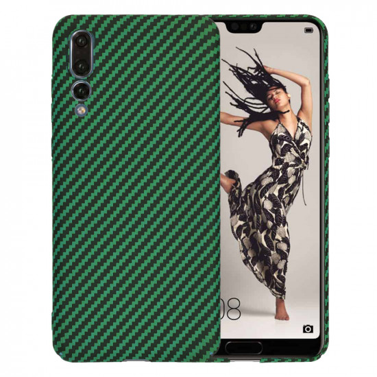 Techsuit  Carbonite FiberShell  Huawei P20 Pro  Green