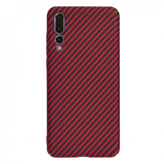 Techsuit  Carbonite FiberShell  Huawei P20 Pro  Red