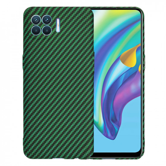 Techsuit  Carbonite FiberShell  Oppo Reno4 Lite  Green