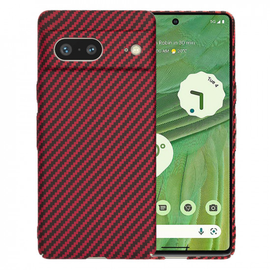 Techsuit  Carbonite FiberShell  Google Pixel 7  Red