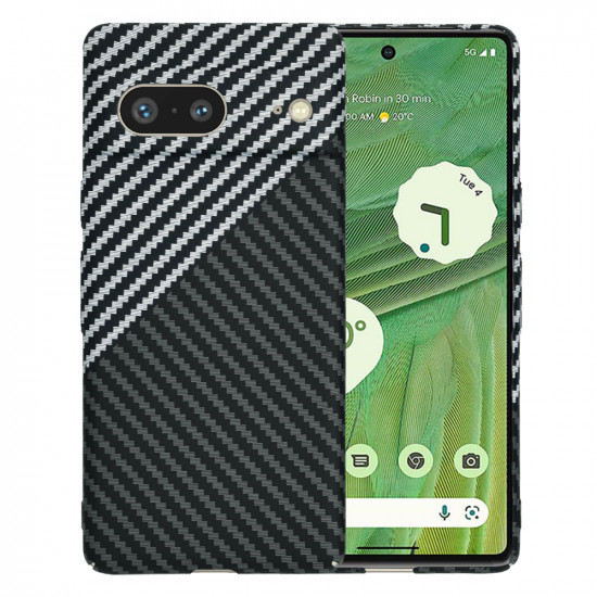 Techsuit  Carbonite FiberShell  Google Pixel 7  Stealth Gray