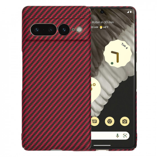 Techsuit  Carbonite FiberShell  Google Pixel 7 Pro  Red