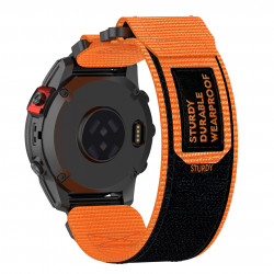 Techsuit Watchband QuickFit 20mm (W057) Instinct 2S/2S Solar/Approach S70 42mm/fenix 7S Pro Sapphire Solar Orange Techsuit Watchband QuickFit 20mm (W057) Instinct 2S/2S Solar/Approach S70 42mm/fenix 7S Pro Sapphire Solar Orange