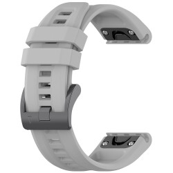 Techsuit Watchband QuickFit 26mm (W060) Garmin Fenix 3/3 HR/5X/5X Plus/6X/6X Pro/7X/7X Pro Solar Gray Techsuit Watchband QuickFit 26mm (W060) Garmin Fenix 3/3 HR/5X/5X Plus/6X/6X Pro/7X/7X Pro Solar Gray