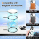 Techsuit  Luxury Crystal MagSafe  iPhone 16  Silver