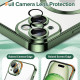Techsuit  Luxury Crystal MagSafe  iPhone 16  Silver