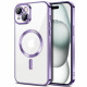Techsuit  Luxury Crystal MagSafe  iPhone 16  Light Purple