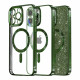 Techsuit  Luxury Glitter MagSafe  iPhone 16 Pro Max  Deep Green
