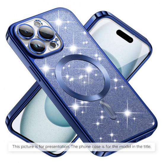 Techsuit Luxury Glitter MagSafe Samsung Galaxy A15 4G / A15 5G Deep Blue Techsuit Luxury Glitter MagSafe Samsung Galaxy A15 4G / A15 5G Deep Blue