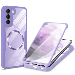Techsuit  ColorVerse 360 MagSafe Series + Screen Protector  Samsung Galaxy S22 5G  Purple