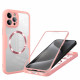 Techsuit  ColorVerse 360 MagSafe Series + Screen Protector  iPhone 15 Pro Max  Pink