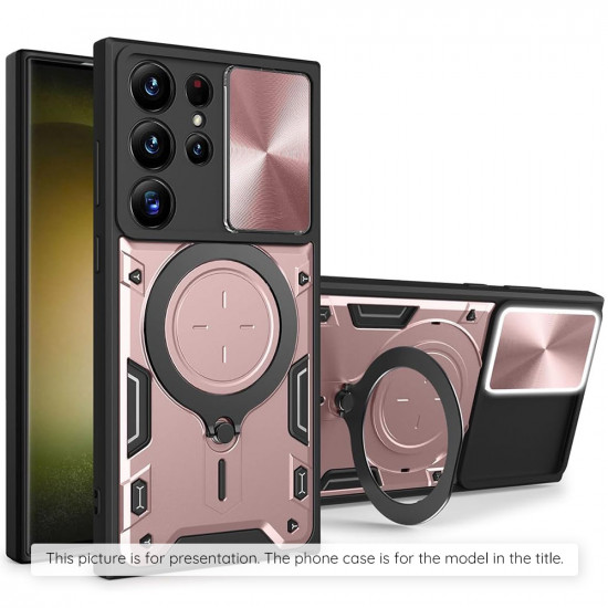 Techsuit  CamGuard Pro  Honor X6b  Rose Gold