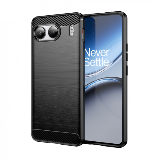 Techsuit Carbon Silicone OnePlus Nord 4 Black Techsuit Carbon Silicone OnePlus Nord 4 Black