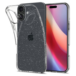 Spigen  Liquid Crystal Glitter  iPhone 16  Crystal Quartz