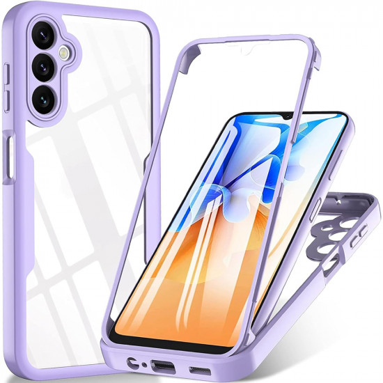 Techsuit  ColorVerse 360 Series + Screen Protector  Samsung Galaxy A16  Purple
