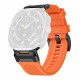 Techsuit Watchband (W068) Samsung Galaxy Watch UltraΒ 47mm Orange / Black Techsuit Watchband (W068) Samsung Galaxy Watch UltraΒ 47mm Orange / Black