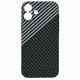 Techsuit  Carbonite FiberShell  iPhone 16 Plus  Stealth Gray