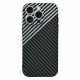 Techsuit  Carbonite FiberShell  iPhone 16 Pro  Stealth Gray