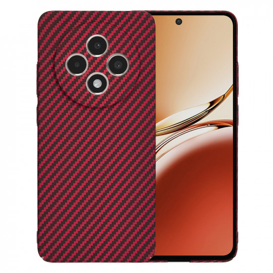 Techsuit  Carbonite FiberShell  Oppo Reno12 F 4G / Reno12 F 5G / Reno12Β FS  Red