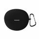 Techsuit  Silicone Case  for Huawei FreeClip, Smooth Ultrathin Material  Black