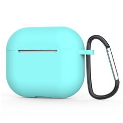 Techsuit  Silicone Case  for AirPods 4, Smooth Ultrathin Material  Turquoise
