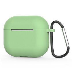 Techsuit  Silicone Case  for AirPods 4, Smooth Ultrathin Material  Mint Green