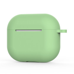 Techsuit  Silicone Case  for AirPods 4, Smooth Ultrathin Material  Mint Green