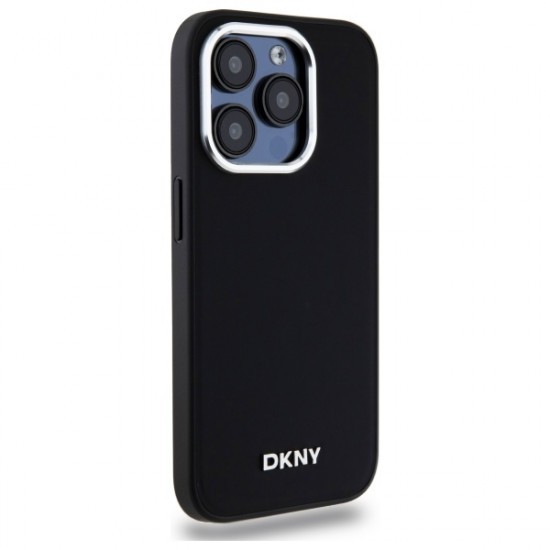 DKNY DKHMP15XPSCMCLK iPhone 15 Pro Max 6.7" czarny/black hardcase Plain Logo MagSafe