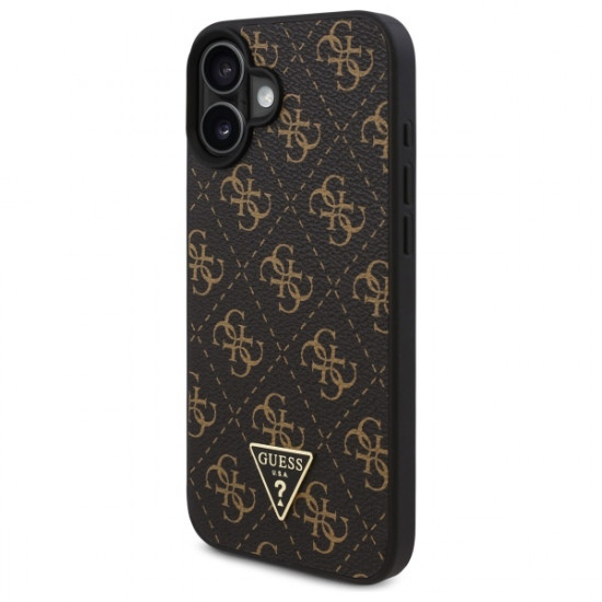 Guess GUHCP16MPG4GPK iPhone 16 Plus 6.7" czarny/black hardcase New 4G Triangle