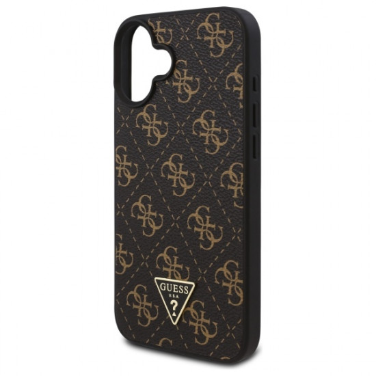 Guess GUHCP16MPG4GPK iPhone 16 Plus 6.7" czarny/black hardcase New 4G Triangle