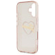 Guess GUHCP16SHCHGSPP iPhone 16 6.1" różowy/pink hardcase IML Heart