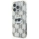 Karl Lagerfeld KLHCP16LHKLPCHT iPhone 16 Pro 6.3" przezroczysty/transparent hardcase IML Choupette Head Electroplated