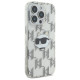 Karl Lagerfeld KLHCP16LHKLPCHT iPhone 16 Pro 6.3" przezroczysty/transparent hardcase IML Choupette Head Electroplated