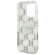 Karl Lagerfeld KLHCP16LHKLPKHT iPhone 16 Pro 6.3" przezroczysty/transparent hardcase IML Karl Head Electroplated