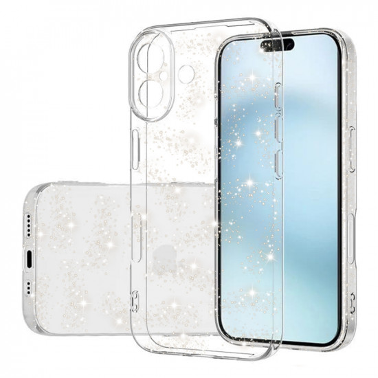 Techsuit SparkleSkin Series iPhone 16 Plus Clear Techsuit SparkleSkin Series iPhone 16 Plus Clear