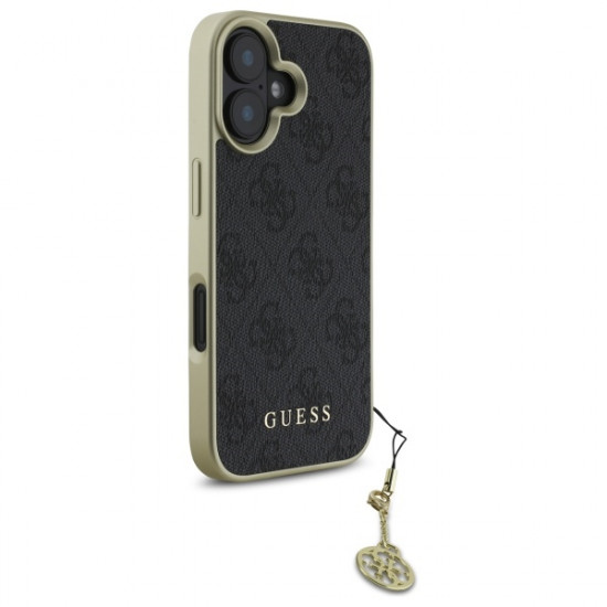 Guess GUHCP16MGF4GGR iPhone 16 Plus 6.7"  czarny/black hardcase 4G Charms Collection