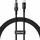 Baseus  Data Cable Gem (P10373001111 00)  USB C to Lightning, Fast Charging 20W, 1m  Cluster Black