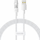 Baseus  Data Cable Gem (P10373002211 00)  USB to Type C, Super Fast Charging 100W, 1m  Moon White